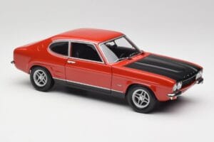 Ford Capri Mk1 RS 2600 レッド & ブラック Minichamps 1:18 150089076 メタル - 画像 6/8