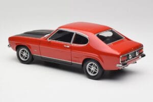 Ford Capri Mk1 RS 2600 レッド & ブラック Minichamps 1:18 150089076 メタル - 画像 7/8