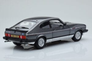 Ford Capri Mk3 2.8 Injection RHD グラファイトグレー Norev 1:18 182725 メタル - 画像 3/8