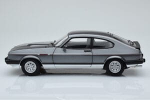 Ford Capri Mk3 2.8 Injection RHD グラファイトグレー Norev 1:18 182725 メタル - 画像 4/8
