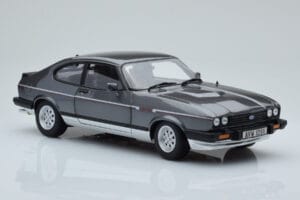 Ford Capri Mk3 2.8 Injection RHD グラファイトグレー Norev 1:18 182725 メタル - 画像 6/8