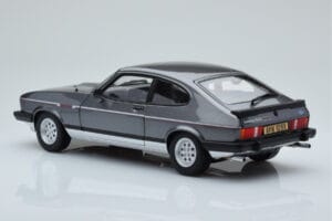 Ford Capri Mk3 2.8 Injection RHD グラファイトグレー Norev 1:18 182725 メタル - 画像 7/8