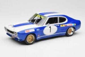 Ford Capri Mk1 RS 2600 #1 D. Glemser Ford Deutschland Winner Brno ETCC 1972 Minichamps 1:18 155728501 メタル
