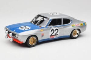 Ford Capri Mk1 RS 2600 #22 Ford Koln D. Glemser / A. Soler-Roig Winners 24 Hours of Spa 1971 Minichamps 1:18 155718522 メタル