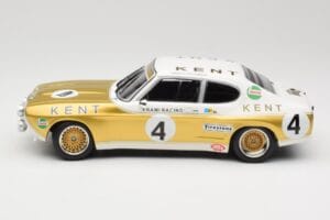 Ford Capri Mk1 RS 2600 #4 W. Frank / K. Fritzinger Kent Frami Racing 24 Hours of Spa 1972 Minichamps 1:18 155728504 メタル - 画像 3/6