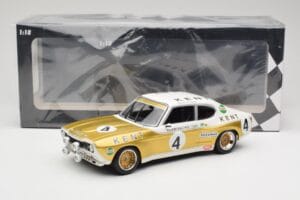 Ford Capri Mk1 RS 2600 #4 W. Frank / K. Fritzinger Kent Frami Racing 24 Hours of Spa 1972 Minichamps 1:18 155728504 メタル - 画像 6/6