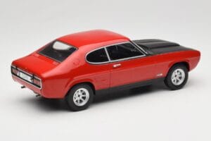 Ford Capri Mk1 RS 2600 レッド ブラックフード MCG 1:18 MCG18538 メタル - 画像 2/6