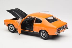 Ford Capri Mk1 RS 2600 Signal Orange ブラック Minichamps 1:18 150089077 メタル - 画像 5/8