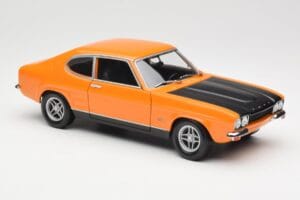 Ford Capri Mk1 RS 2600 Signal Orange ブラック Minichamps 1:18 150089077 メタル - 画像 6/8