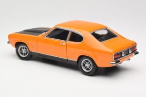 Ford Capri Mk1 RS 2600 Signal Orange ブラック Minichamps 1:18 150089077 メタル - 画像 7/8