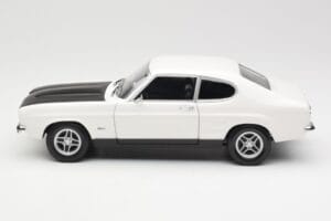 Ford Capri Mk1 RS 2600 ホワイト ブラック Minichamps 1:18 150089078 メタル - 画像 4/8