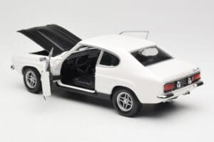 Ford Capri Mk1 RS 2600 ホワイト ブラック Minichamps 1:18 150089078 メタル - 画像 5/8