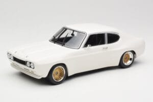 Ford Capri Mk1 RS 2600 ホワイト Minichamps 1:18 155708500 メタル