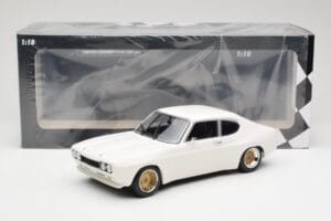 Ford Capri Mk1 RS 2600 ホワイト Minichamps 1:18 155708500 メタル - 画像 6/6