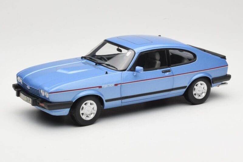 Ford Capri Mk3 2.8 Injection Paris Blue Norev 1:18 182764 メタル