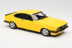 Ford Capri Mk3 3.0 イエロー Minichamps 1:18 155788601 メタル - 画像 4/6