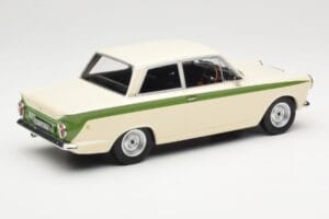 Ford Cortina Lotus White & Green Stripe MCG 1:18 MCG18434 メタル - 画像 2/6