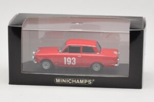 Ford Cortina Mk I #193 Rally Monte Carlo 1963 Minichamps 1:43 400638293 メタル - 画像 4/4