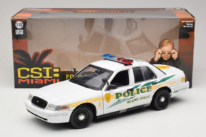 Ford Crown Victoria Police Interceptor CSI Miami GreenLight 1:18 13514 メタル - 画像 6/6