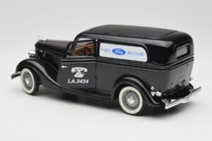 Ford Delivery Truck Ford Parts ブラック Solido 1:18 8417 メタル - 画像 5/8