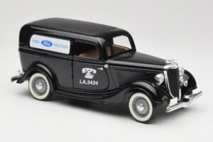 Ford Delivery Truck Ford Parts ブラック Solido 1:18 8417 メタル - 画像 6/8