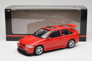Ford Escort RS Cosworth ラジアント レッド Minichamps 1:18 150089021 メタル - 画像 8/8