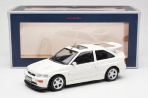 Ford Escort RS Cosworth ホワイト Norev 1:18 182776 メタル - 画像 6/6