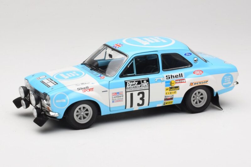 Ford Escort RS1600 #13 T. Makinen RAC Rally Winner 1973 Minichamps 1:18 100738113 メタル