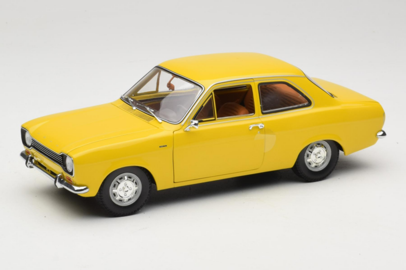 Ford Escort Mk1 イエロー Minichamps 1:18 180081000 メタル
