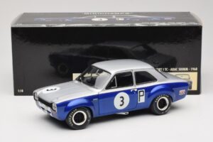 Ford Escort Mk1 Twin Cam #3 ADAC 500 km Nurburgring ETCC 1968 Minichamps 1:18 100688193 メタル - 画像 8/8