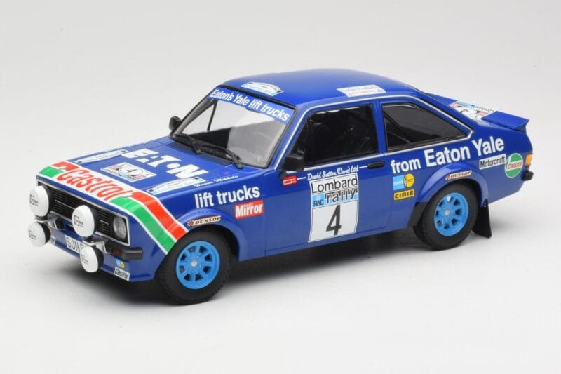 Ford Escort Mk2 RS 1800 #4 H. Mikkola / A. Hertz Eaton Yale Winners Lombard RAC Rally 1978 Minichamps 1:18 155788704 メタル