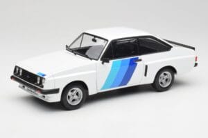 Ford Escort Mk2 RS 2000 X-Pack Diamond ホワイト & ブルー Decor MCG 1:18 MCG18351 メタル