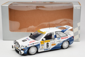 Ford Escort RS Cosworth Mobil 1 #6 F. Delecour / D. Grataloup Rally Monte Carlo Night Version Winner 1994 UT Models 1:18 3945 - 画像 8/8