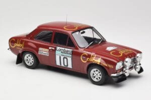 Ford Escort RS 1600 Mk1 #10 H. Mikkola / J. Davenport RAC Rally 1974 IXO 1:18 18RMC047C メタル - 画像 4/6