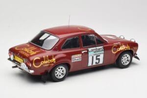Ford Escort RS 1600 Mk1 #15 M. Alen / I. Kivimäki RAC Rally 1974 IXO 1:18 18RMC047B メタル - 画像 2/6