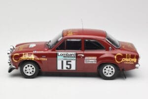 Ford Escort RS 1600 Mk1 #15 M. Alen / I. Kivimäki RAC Rally 1974 IXO 1:18 18RMC047B メタル - 画像 3/6