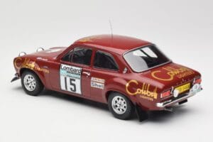Ford Escort RS 1600 Mk1 #15 M. Alen / I. Kivimäki RAC Rally 1974 IXO 1:18 18RMC047B メタル - 画像 5/6