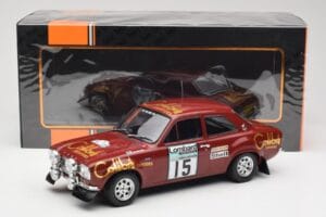 Ford Escort RS 1600 Mk1 #15 M. Alen / I. Kivimäki RAC Rally 1974 IXO 1:18 18RMC047B メタル - 画像 6/6