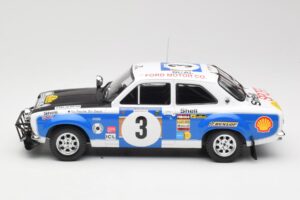Ford Escort RS 1600 Mk1 #3 V. Preston Jr. / B. Smith Safari Rally 1973 IXO 1:18 18RMC075B メタル - 画像 3/6