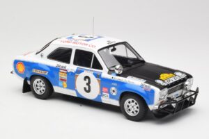 Ford Escort RS 1600 Mk1 #3 V. Preston Jr. / B. Smith Safari Rally 1973 IXO 1:18 18RMC075B メタル - 画像 4/6