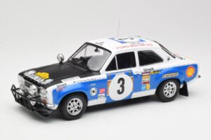 Ford Escort RS 1600 Mk1 #3 V. Preston Jr. / B. Smith Safari Rally 1973 IXO 1:18 18RMC075B メタル