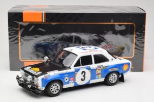 Ford Escort RS 1600 Mk1 #3 V. Preston Jr. / B. Smith Safari Rally 1973 IXO 1:18 18RMC075B メタル - 画像 6/6