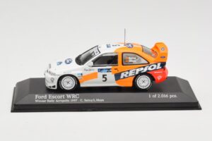 Ford Escort WRC #5 C. Sainz / L. Moya WRC 1997 Minichamps 1:43 430978705 メタル