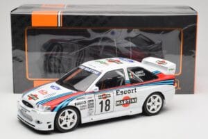 Ford Escort WRC Martini Racing #18 G. Cunico / G. Pirollo Rally San Remo 1998 IXO 1:18 18RMC171A メタル - 画像 6/6