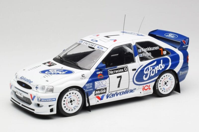Ford Escort WRC #7 J. Kankkunen / J. Repo RAC Rally 1998 IXO 1:18 18RMC170A メタル