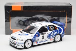 Ford Escort WRC #8 B. Thiry / S. Prevot RAC Rally 1998 IXO 1:18 18RMC170B メタル - 画像 6/6