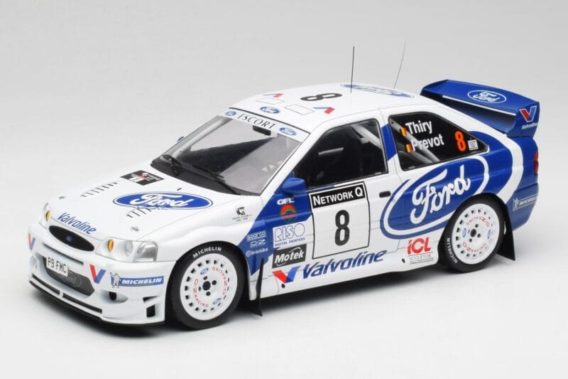 Ford Escort WRC #8 B. Thiry / S. Prevot RAC Rally 1998 IXO 1:18 18RMC170B メタル