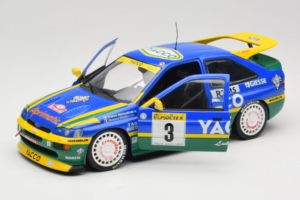 Ford Escort #3 Yacoo P. Bernardini / B. Occelli Rally Monte Carlo 1996 Winner UT Models 1:18 180968203 メタル - 画像 2/8