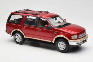 Ford Expedition Eddie Bauer レッドメタリック UT Models 1:18 22711 メタル - 画像 6/8