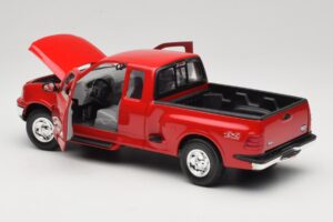 Ford F-150 Flareside SuperCab レッド Mira 1:18 6217 メタル - 画像 5/8